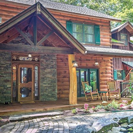 Lazy Bear Lodge Valle Crucis Eksteriør bilde