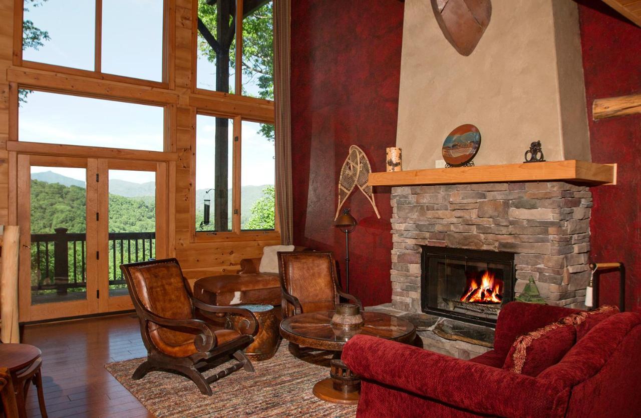 Lazy Bear Lodge Valle Crucis Eksteriør bilde