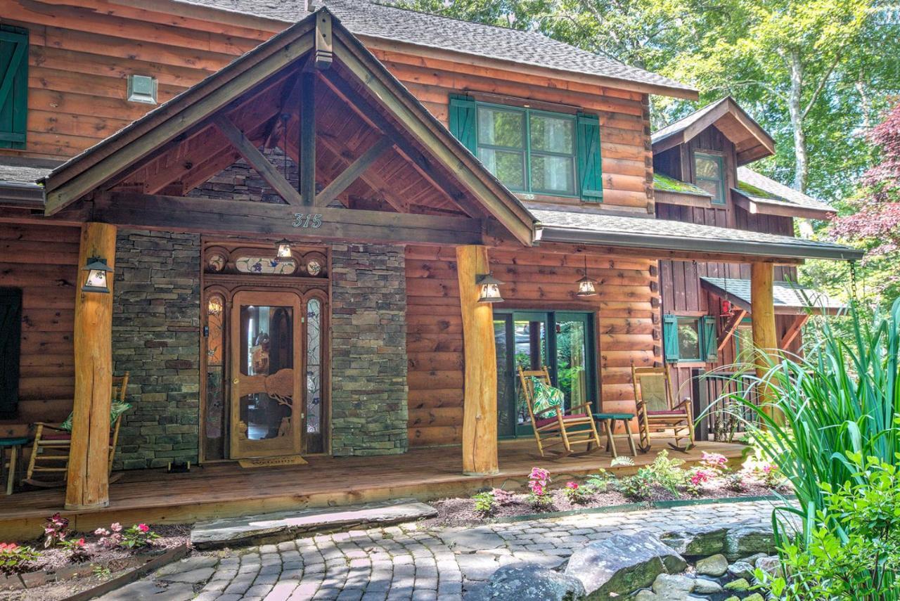 Lazy Bear Lodge Valle Crucis Eksteriør bilde