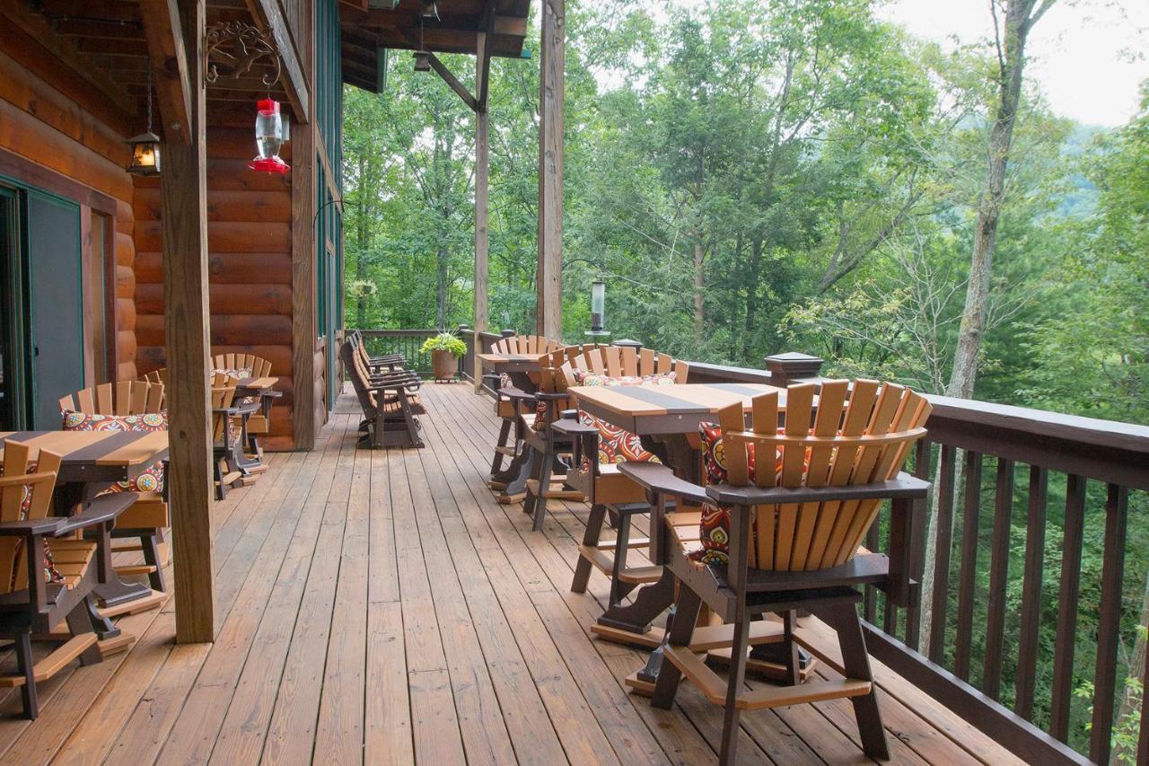 Lazy Bear Lodge Valle Crucis Eksteriør bilde